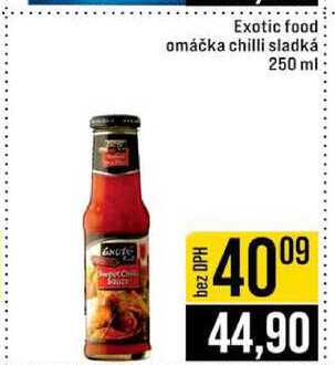 Exotic food omáčka chilli sladká 250 ml 