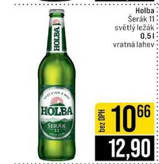 Holba Serák 11 světlý ležák 0,5l