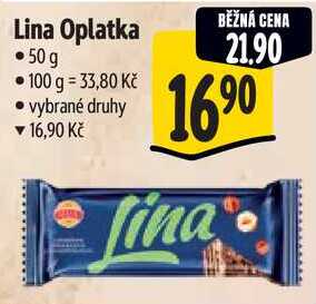 Lina Oplatka, 50 g