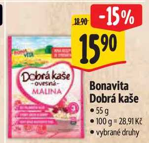 Bonavita Dobrá kaše, 55 g