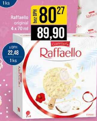 Raffaello original 4 x 70 ml 