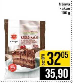 Mánya kakao 100 g