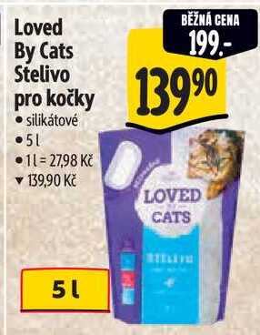 Loved By Cats Stelivo pro kočky, 5 l