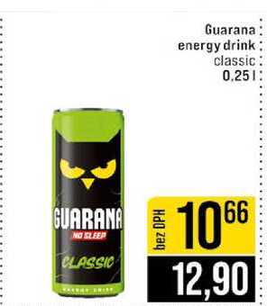 Guarana energy drink classic 0.25l