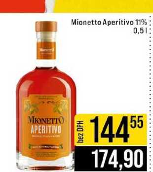 Mionetto Aperitivo 11% 0,5l