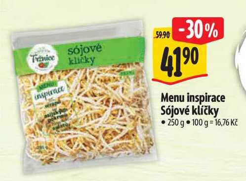 Menu inspirace Sójové klíčky, 250 g