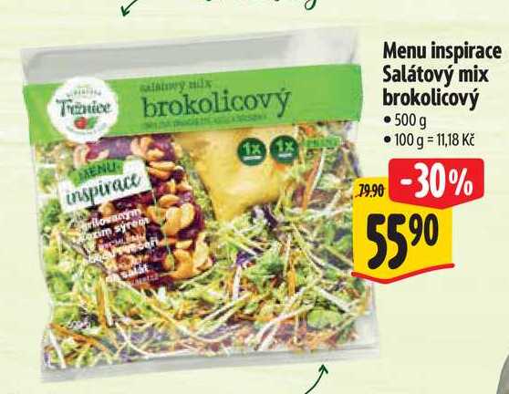 Menu inspirace Salátový mix brokolicový, 500 g