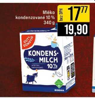 Mléko kondenzované 10% 340 g