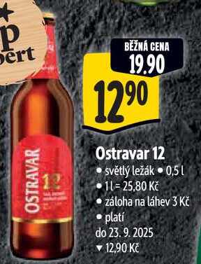 Ostravar 12, 0,5 l