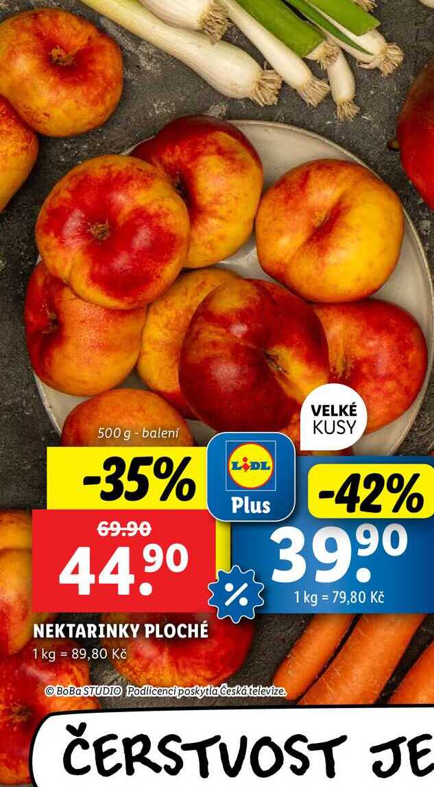 NEKTARINKY PLOCHÉ, 500 g