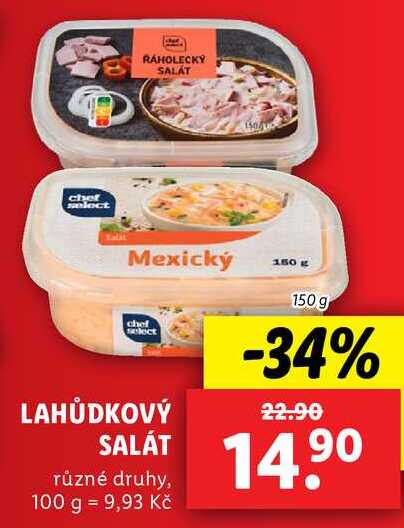 LAHŮDKOVÝ SALÁT, 150 g