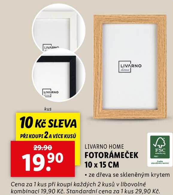 FOTORÁMEČEK 10 x 15 CM