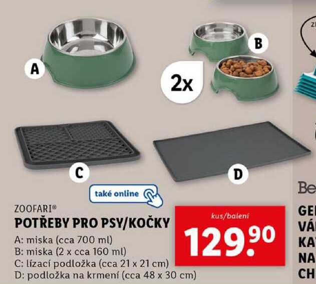 POTŘEBY PRO PSY/KOČKY