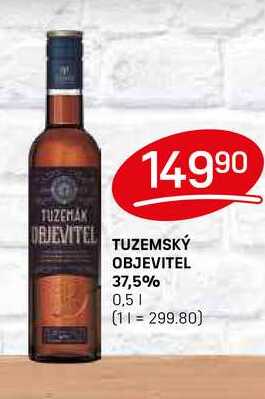 TUZEMSKÝ OBJEVITEL 37,5% 0,5l