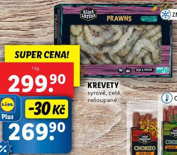 KREVETY, 1 kg