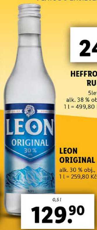 LEON ORIGINAL, 0,5 l