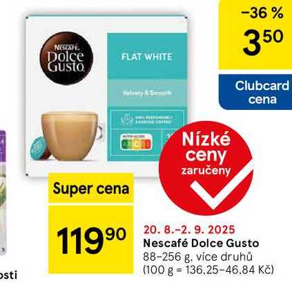 Nescafé Dolce Gusto, 88-256 g, více druhů 