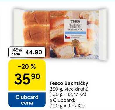 Tesco Buchtičky, 360 g 