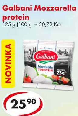 Galbani Mozzarella protein, 125 g 