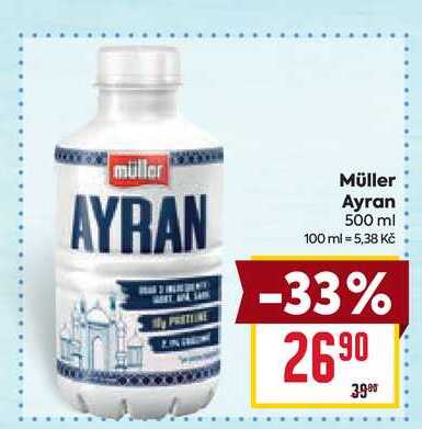 Müller Ayran 500 ml  v akci