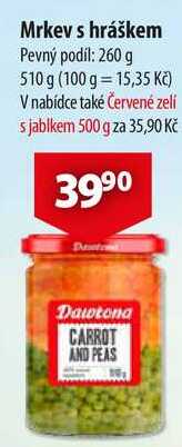 Mrkev s hráškem, 510 g