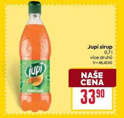 Jupí sirup 0,7l