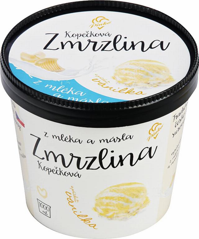 Pinko Kopečková zmrzlina smetanová