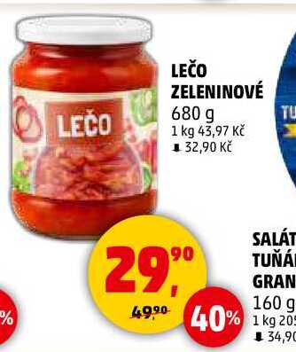 LEČO ZELENINOVÉ, 680 g