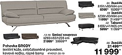 Pohovka BRODY - 3sedák