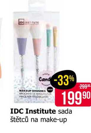 IDC Institute sada štětců na make-up 