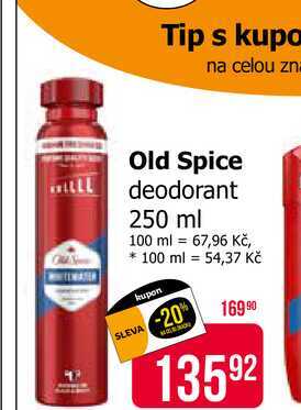 Old Spice deodorant 250 ml 