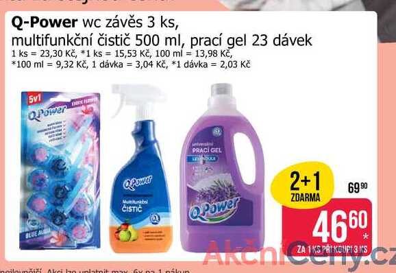 Q-Power multifunkční čistič 500 ml
