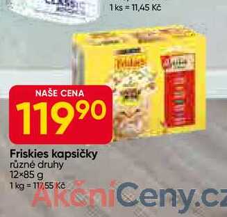 Friskies kapsičky různé druhy 12×85 g
