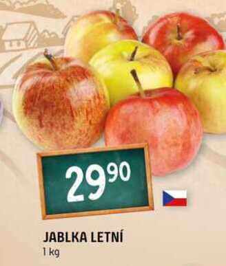 JABLKA LETNÍ 1 kg 