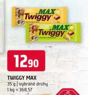 TWIGGY MAX 35 g vybrané druhy