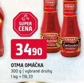 OTMA OMÁČKA 300 g vybrané druhy