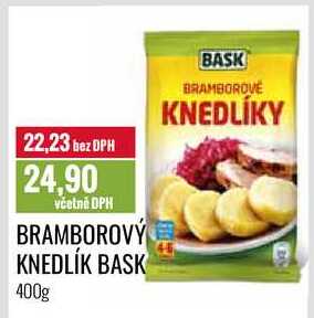 BRAMBOROVÝ KNEDLÍK BASK 400g 