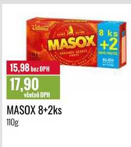 MASOX 8+2ks 110g 