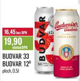 BUDVAR 33 0,5l 