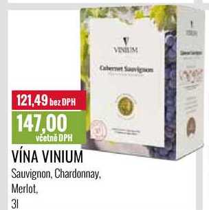 VÍNA VINIUM 3l