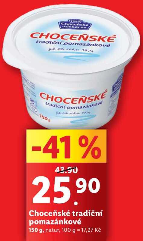 Choceňské tradiční pomazánkové, 150 g