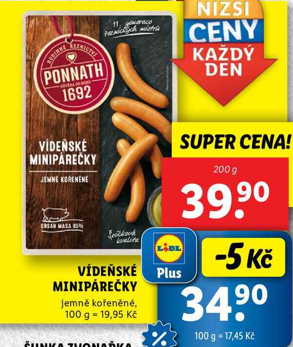 VÍDEŇSKÉ MINIPÁREČKY, 200 g