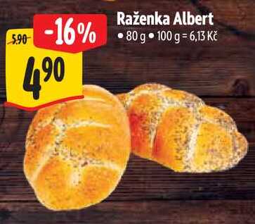 Raženka Albert, 80 g