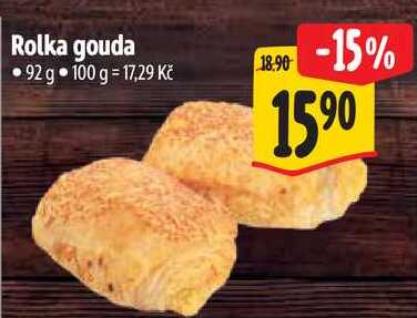 Rolka gouda, 92 g