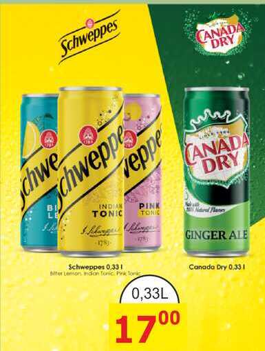 Schweppes Indian tonic 0,33l