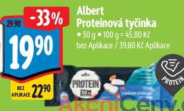 Albert Proteinová tyčinka, 50 g