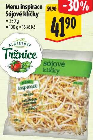 Menu inspirace Sójové klíčky, 250 g