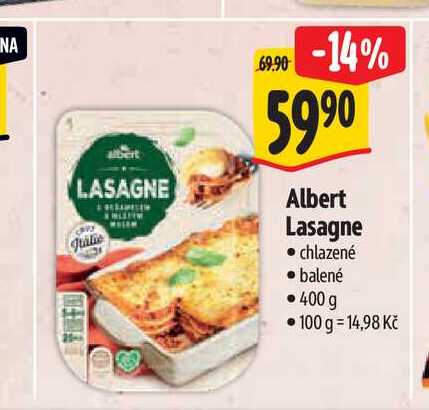   Albert Lasagne  400 g