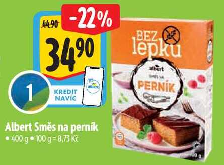 Albert Směs na perník, 400 g 