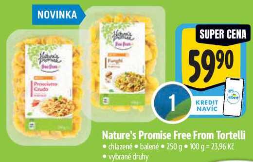 Nature's Promise Free From Tortelli, 250 g